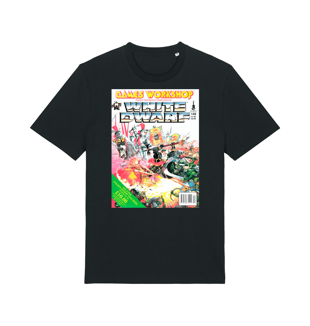 Black Printed T-shirt Front